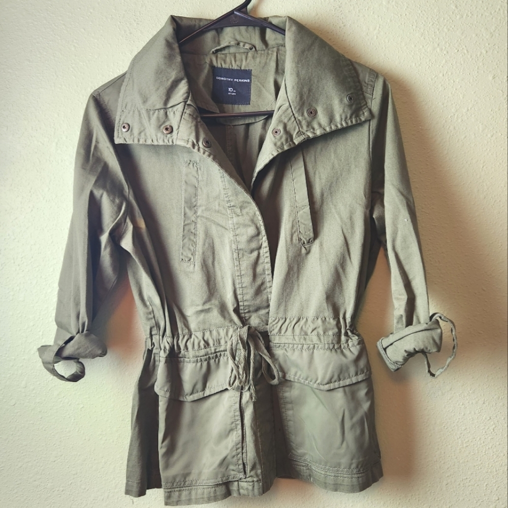 Dorothy Perkins Military Shavket Women's Size 10 N49